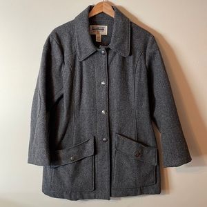 Stormy Kromer Wool blend coat.  Size Large
